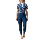 Horseware - Women's riding leggings Fina Brushed navy | - Ohlala