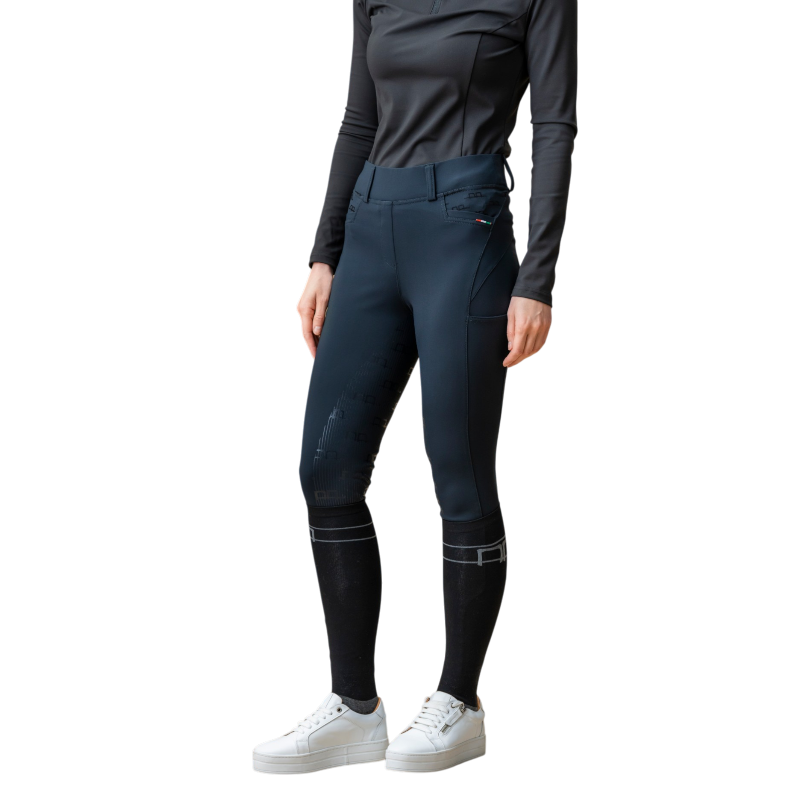 Horseware - Women's riding leggings Fina Brushed black full grip | - Ohlala