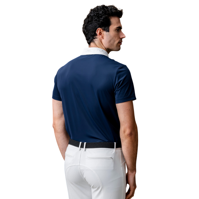 Horseware - Polo de concours homme Gabrio marine | - Ohlala