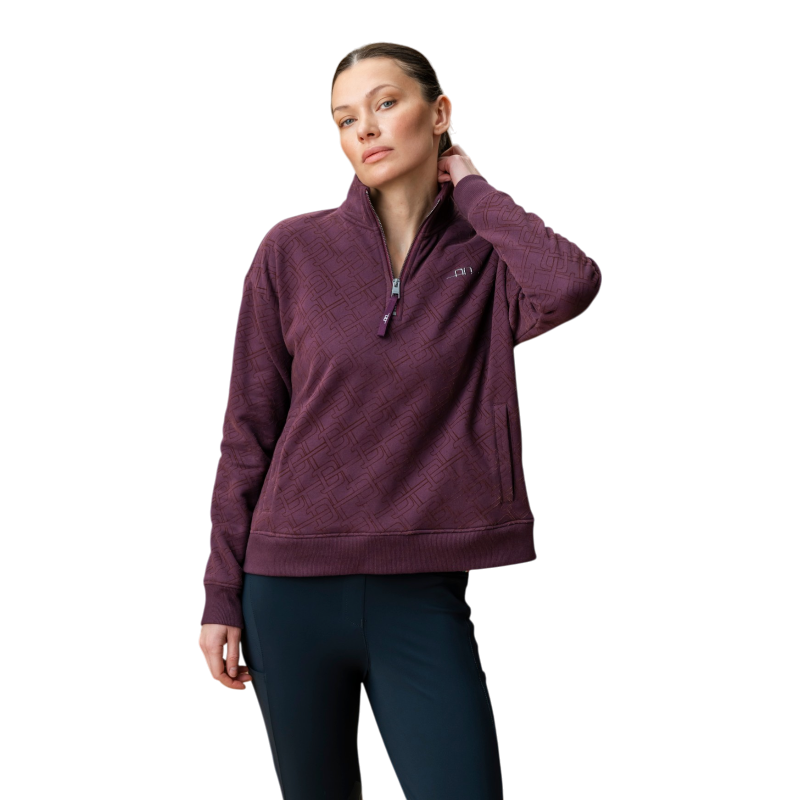 Horseware - Sweat manches longues femme Gabriella Half Zip primatova | - Ohlala