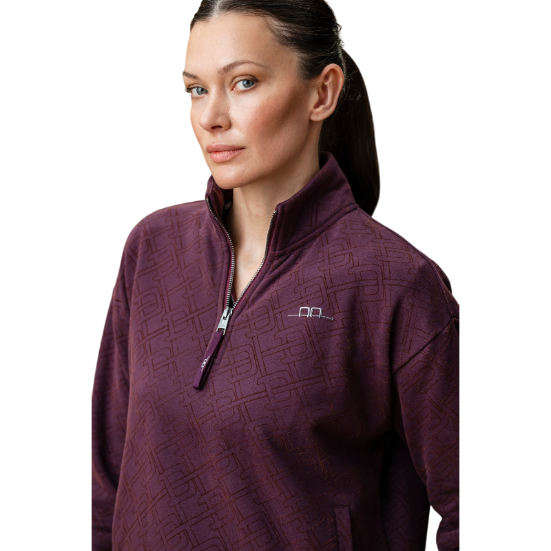 Horseware - Sweat manches longues femme Gabriella Half Zip primatova | - Ohlala