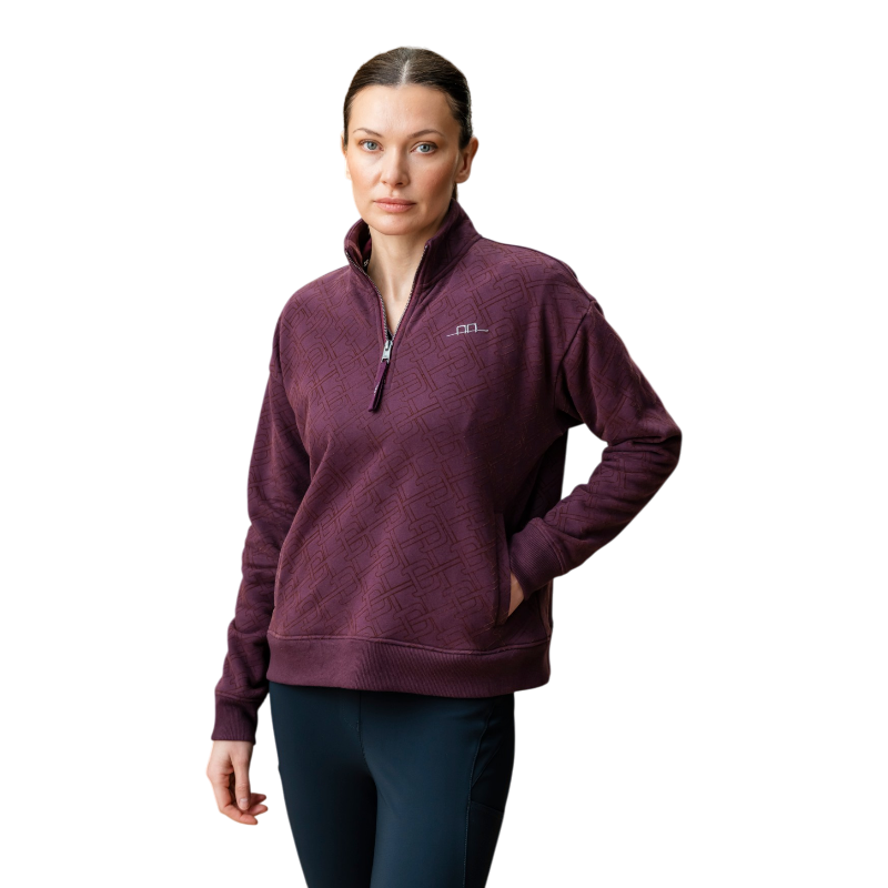 Horseware - Sweat manches longues femme Gabriella Half Zip primatova | - Ohlala