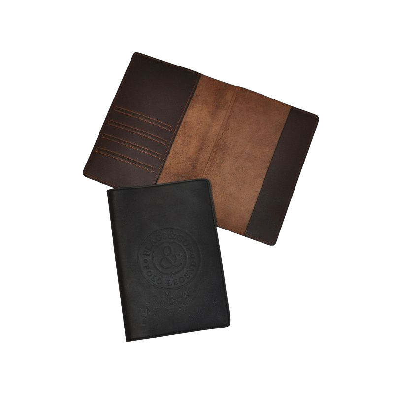 Flags&amp;Cup - Leather passport cover 