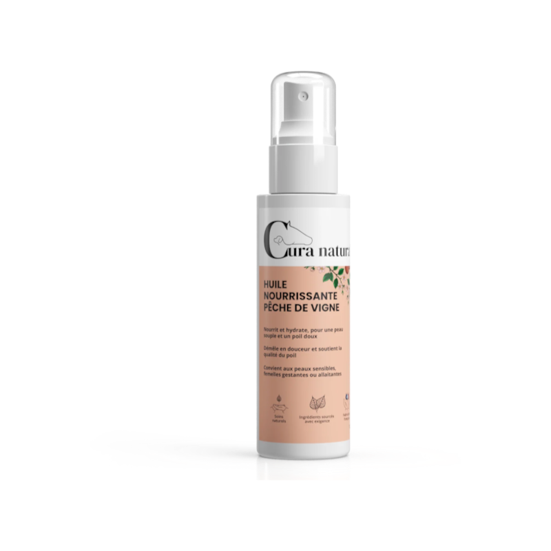 Cura Naturale - Olio nutriente alla pesca di vigna