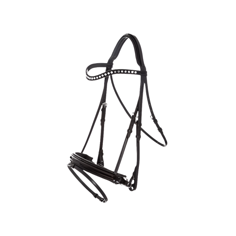 Imperial Riding - Bridle with reins Layla black