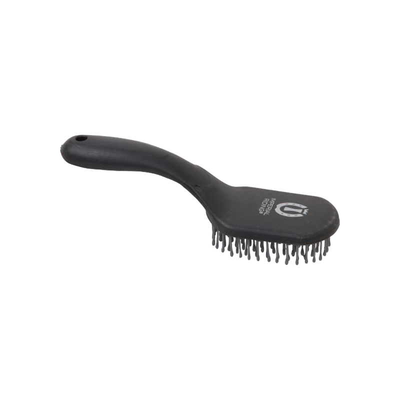 Imperial Riding - Boomerang horsehair brush black