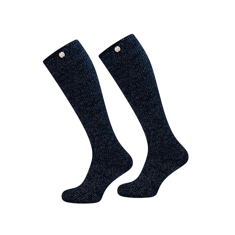 Imperial Riding - Dusty Star Velvet socks black (x1)