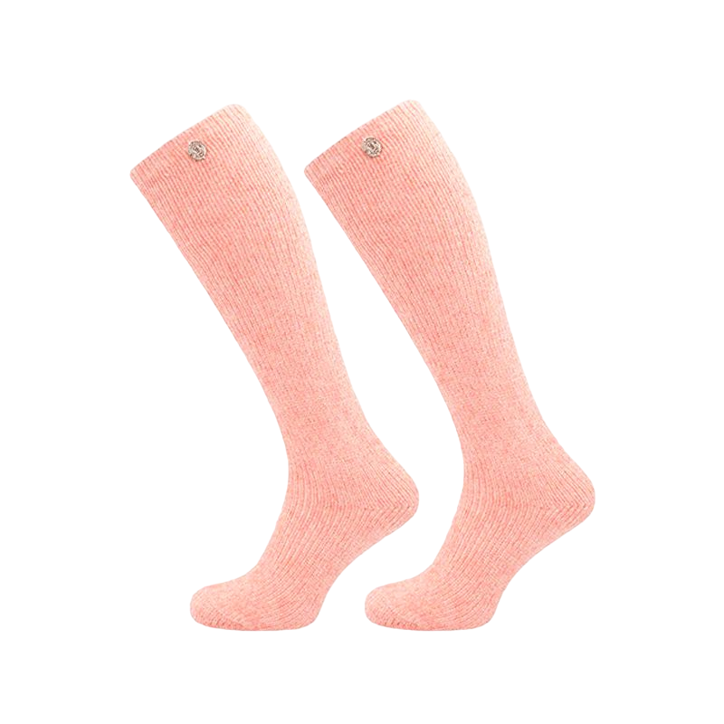 Imperial Riding - Dusty Star Velvet pink socks (x1)