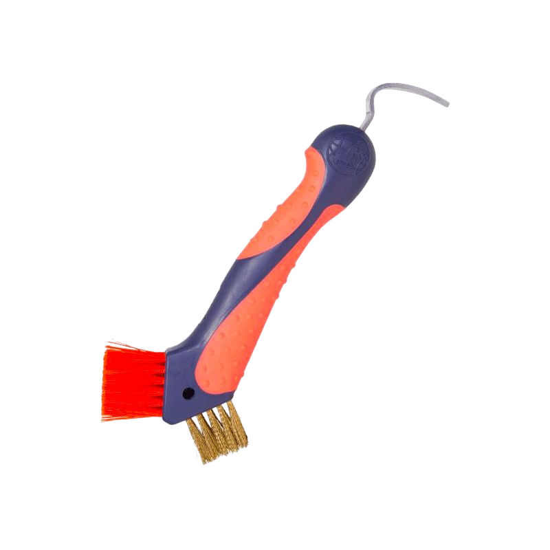 Imperial Riding - Scraper hoof pick orange/navy