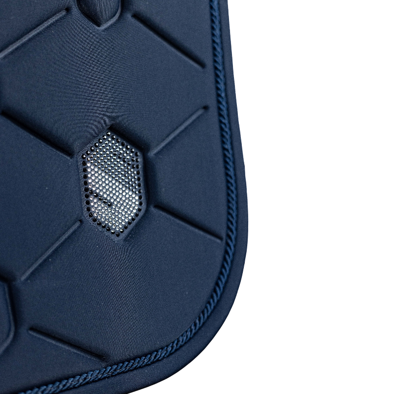 Samshield - Tappeto da sella Spineshield blu marino | - Ohlala