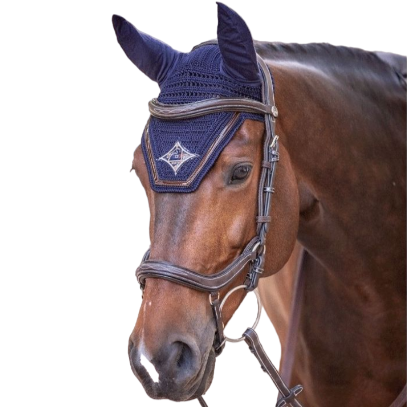 Jump'In - Navy/chocolate/brown diamond crest hat