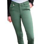 Jump'In - Pantalón de equitación infantil unisex Sacha tomillo | - Ohlala