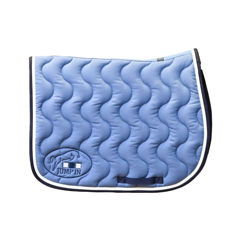 Jump'in - Lagoon blue/navy saddle pad