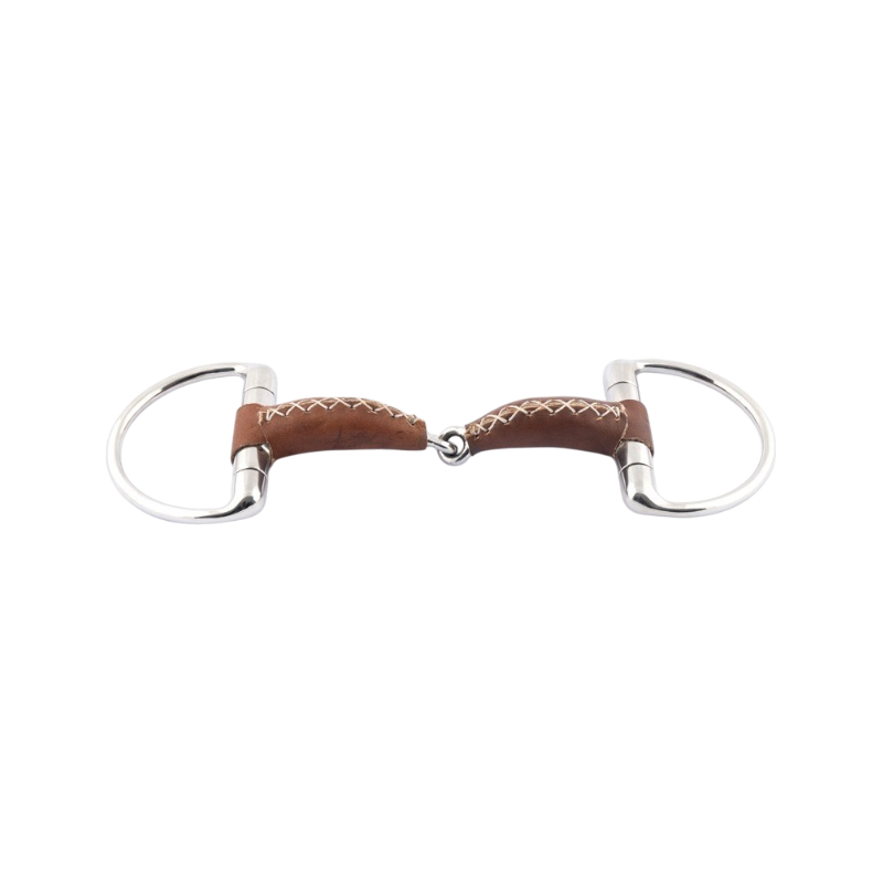 Jump'In - Simple olive bite leather sheath 