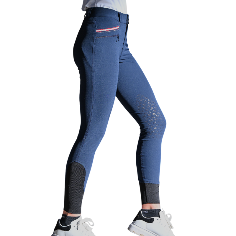 Jump'In - Pantalon d'équitation fille Luna marine