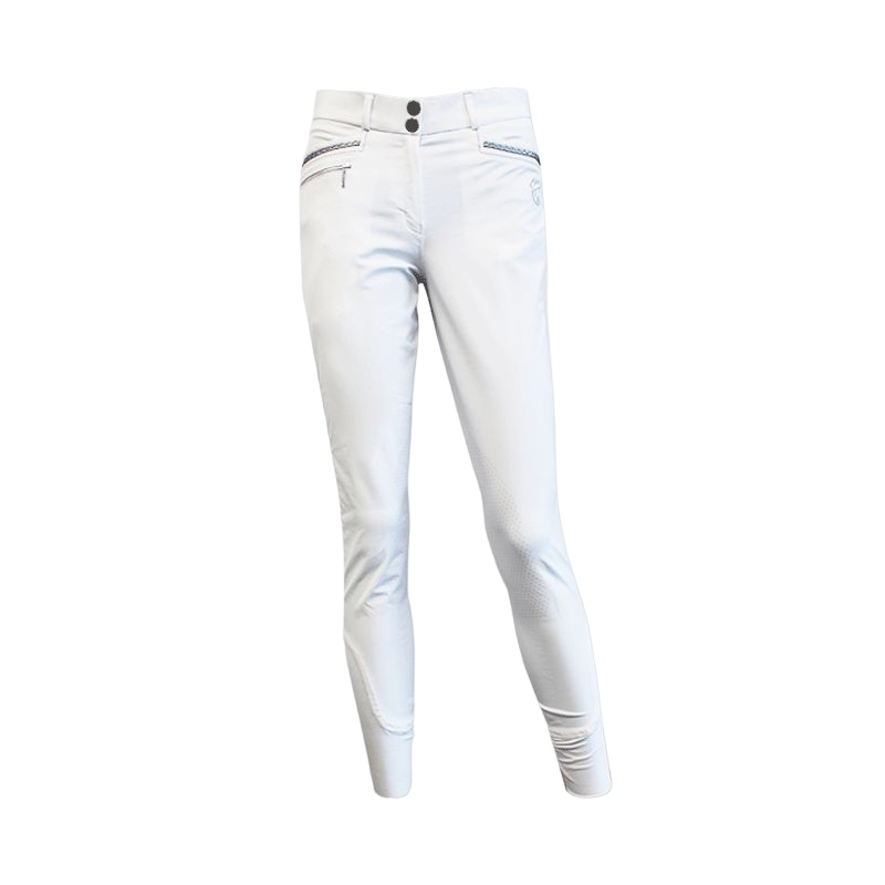 Jump'in - Pantalon d'équitation fille Marie Blanc | - Ohlala