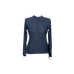 Jump'In - Camicia da concorso donna manica lunga Carla blu navy | - Ohlala