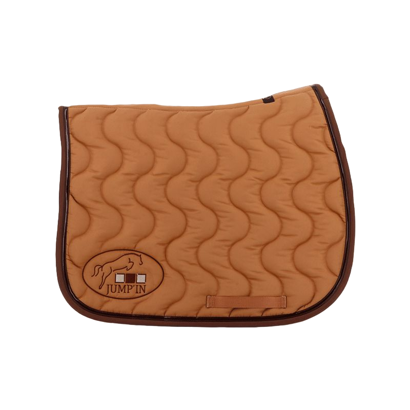 Jump'In - Tapis de selle beige foncé/ choco/ choco | - Ohlala