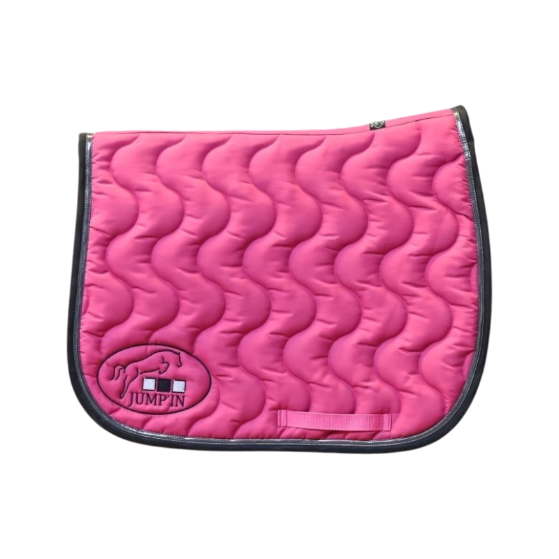 Jump'In - Saddle pad fuschia/grey/black