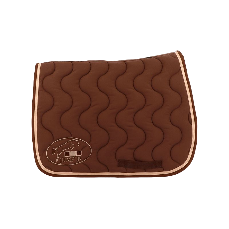 Jump'In - Tapis de selle taupe/ champagne/ chocolat | - Ohlala