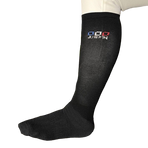 Jump'In - Chaussettes d'équitation lycra Noir (x2) | - Ohlala
