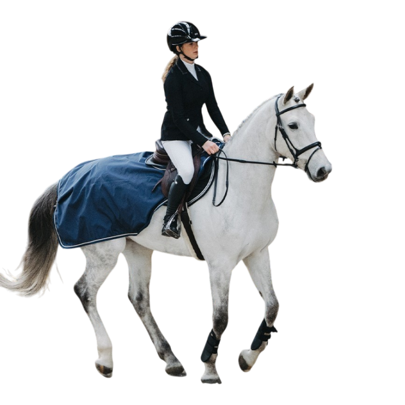 Jump'In - Couvre-reins imperméable Fabric Pro marine/ crème | - Ohlala