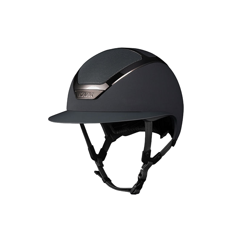 Kask - Casque d'équitation Star Lady Chrome anthracite | - Ohlala