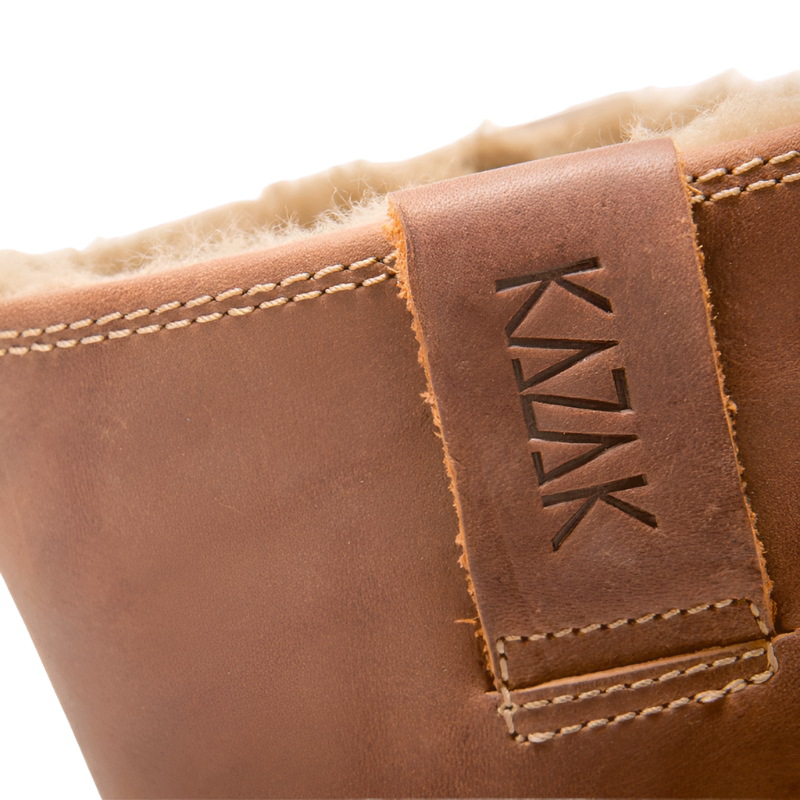 Kazak Sport - Bottines en cuir Desert Boots marron