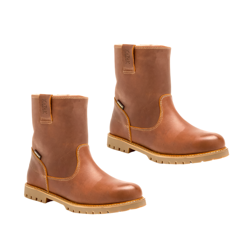 Kazak Sport - Bottines en cuir Desert Boots marron