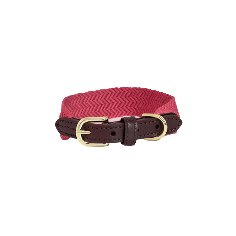 Kentucky Dogwear - Pink Jacquard Dog Collar