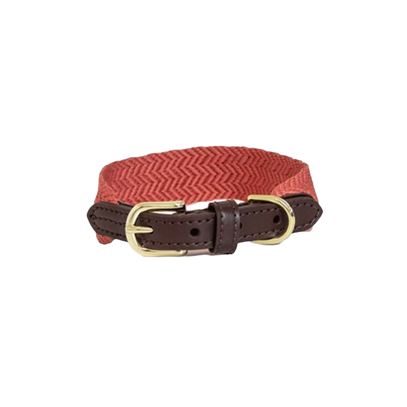 Kentucky Dogwear - Terracotta Jacquard Dog Collar