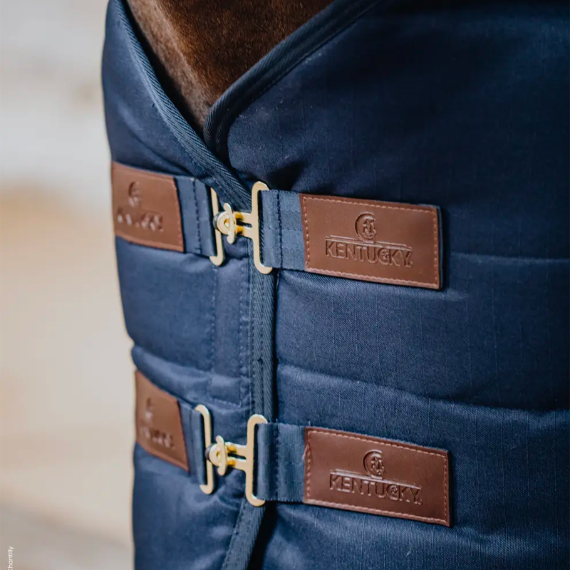 Kentucky Horsewear - Couverture d'écurie Classic marine 0g | - Ohlala