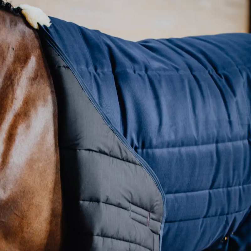 Kentucky Horsewear - Couverture d'écurie Classic marine 0g | - Ohlala