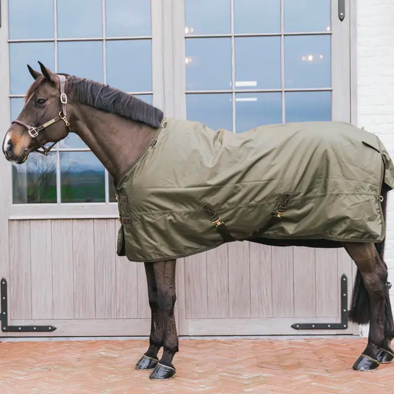 Kentucky Horsewear - Couverture d'extérieur All Weather waterproof Pro kaki 160g | - Ohlala