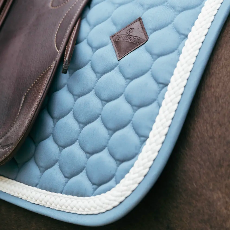 Kentucky Horsewear - Tapis de dressage Plaited Cord bleu ciel | - Ohlala
