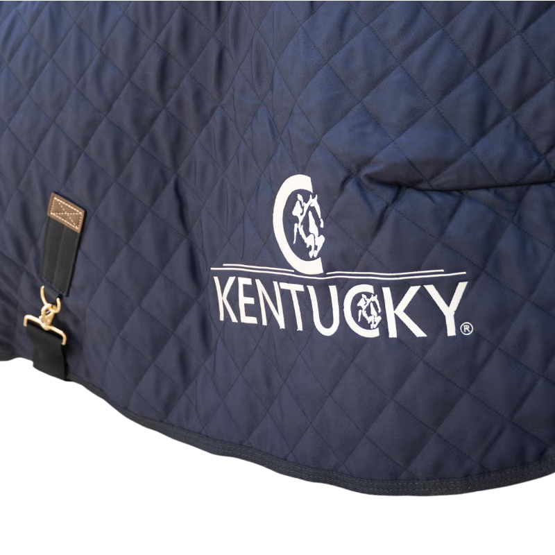 Kentucky Horsewear - Couverture de présentation KH logo 160g marine