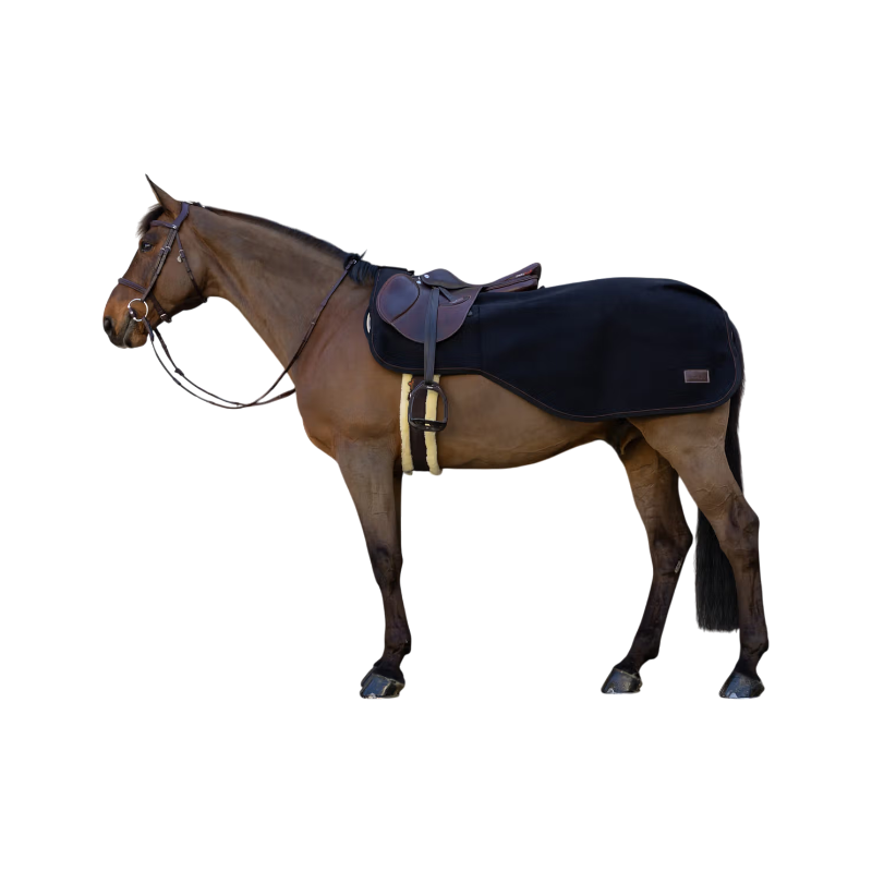 Kentucky Horsewear - Heavy Fleece Quarter Sheet 0g Black