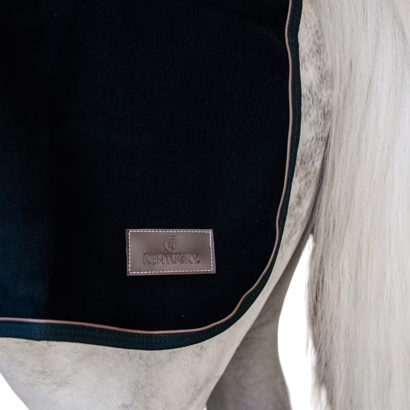 Kentucky Horsewear - Square Heavy Fleece Quarter Sheet 0g Black