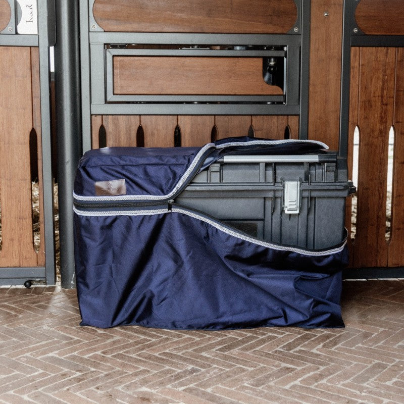 Kentucky Horsewear - Classic marine Stanley Box Cover stable bag 