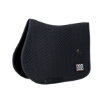 Kentucky Horsewear - Fishbone Competition 2 numbers black saddle pad | - Ohlala