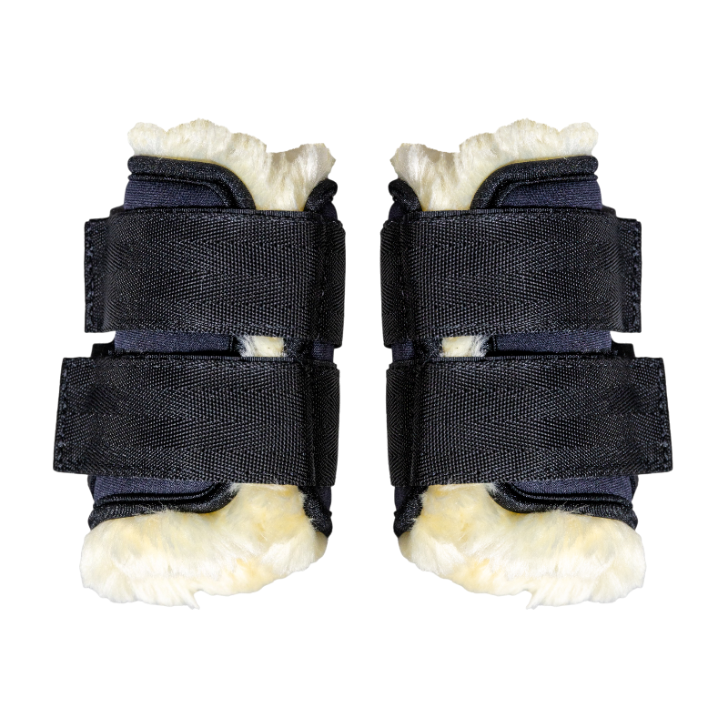 Kentucky Horsewear - Previous sheep slippers horse pattern Sammy Collection black 