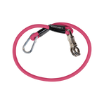 Kentucky Horsewear - Longe d'attache silicone rose | - Ohlala