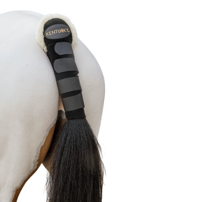 Kentucky Horsewear - Protège-queue mouton synthétique noir