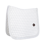 Kentucky Horsewear - Glitter Band dressage saddle pad white/ white | - Ohlala