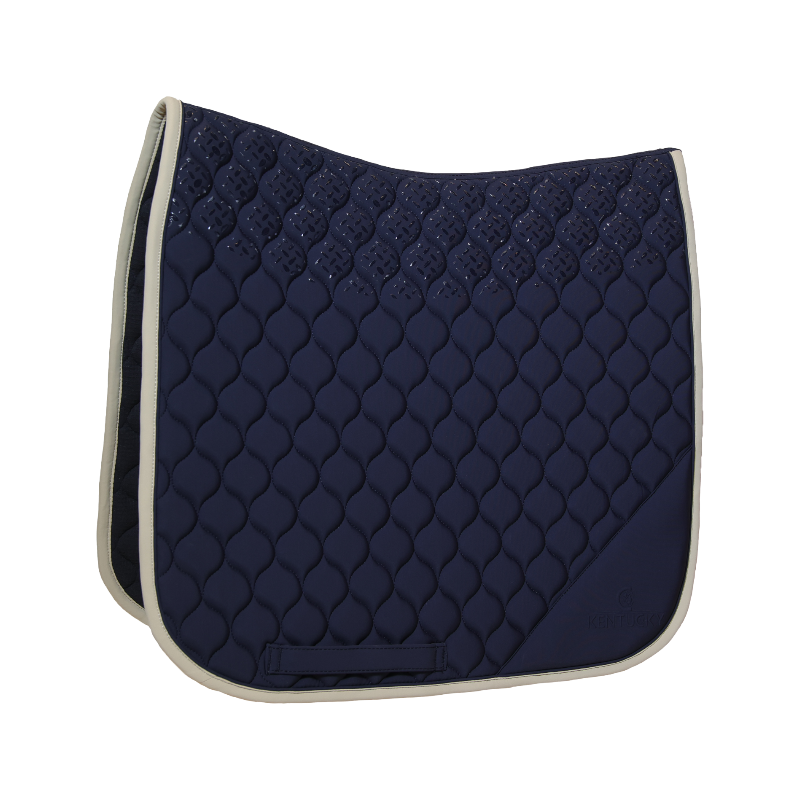 Kentucky Horsewear - Softshell Onion Quilt dressage rug navy/beige 