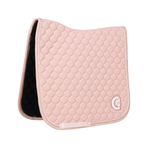Kentucky Horsewear - Dressage saddle pad 3D logo Onion Quilt dusty rose | - Ohlala