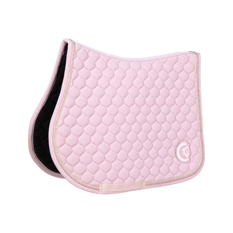 Kentucky Horsewear - Tapis de selle 3D logo Onion Quilt rose clair