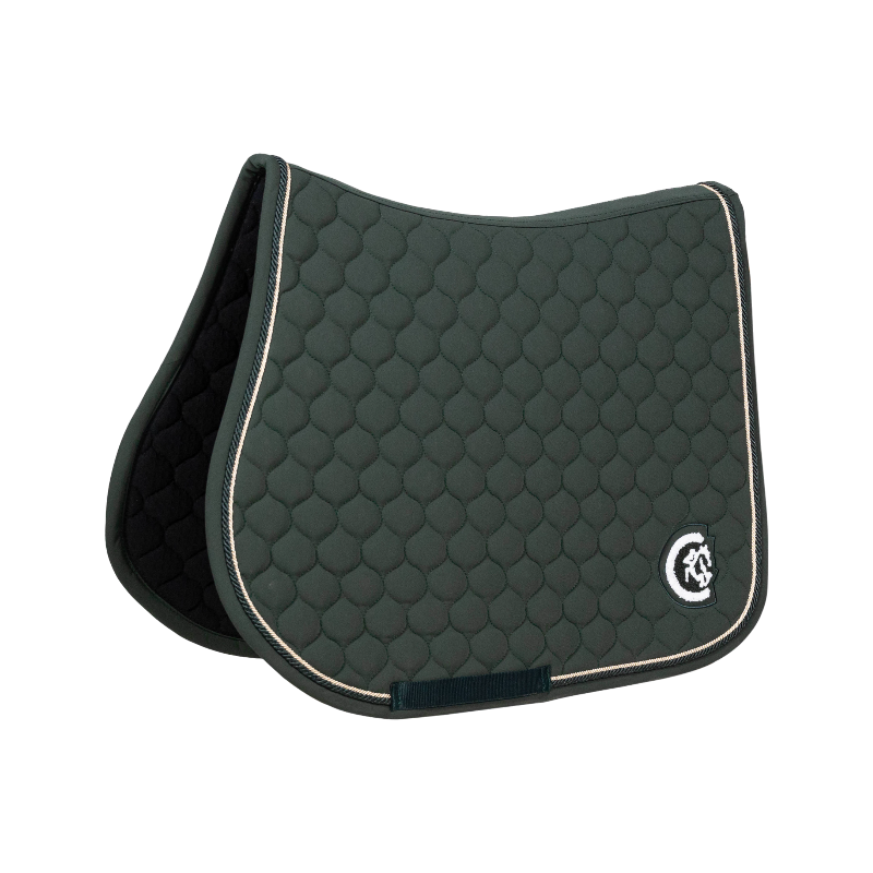 Kentucky Horsewear - Tapis de selle 3D logo Onion Quilt vert sapin