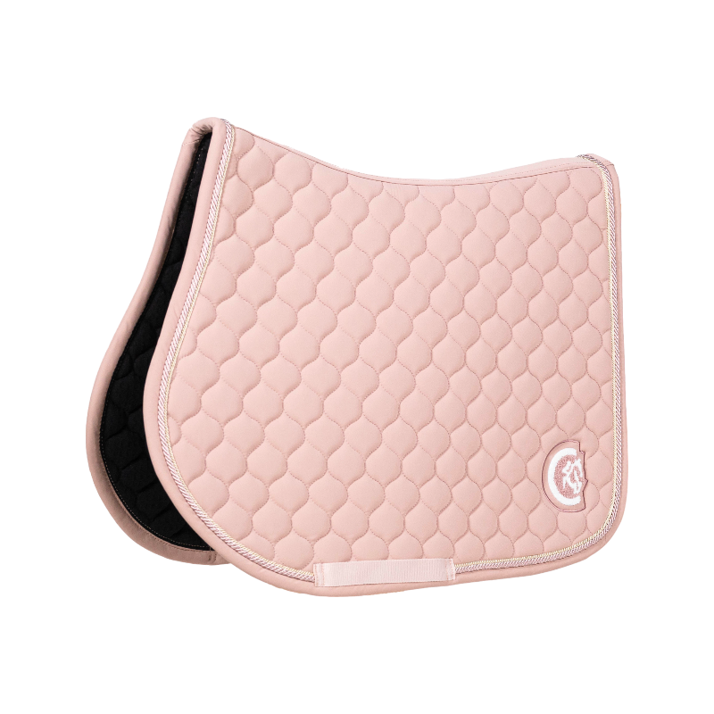 Kentucky Horsewear - Tapis de selle 3D logo Onion Quilt vieux rose