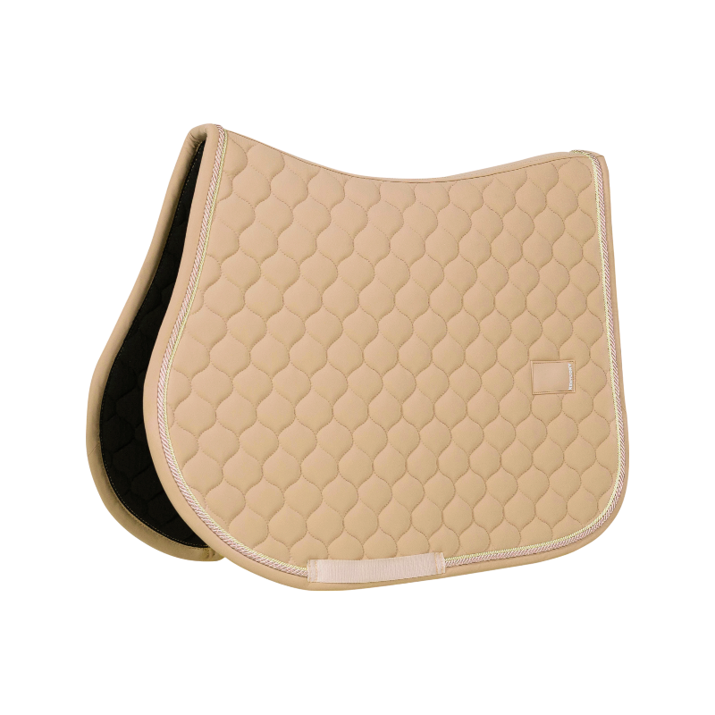 Kentucky Horsewear - Tapis de selle Rubber logo beige | - Ohlala